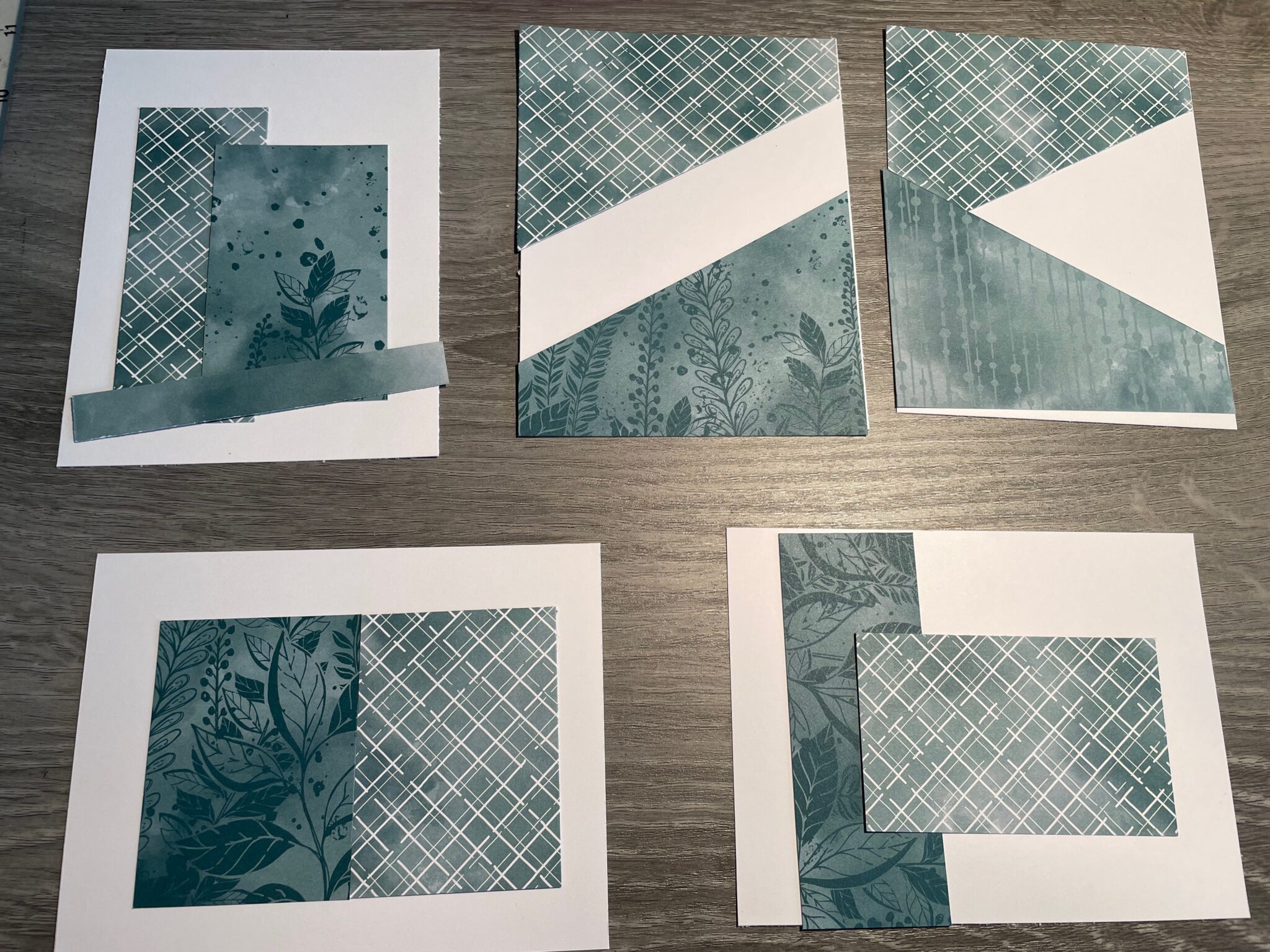 Create 5 cards with this Double One Sheet Wonder template